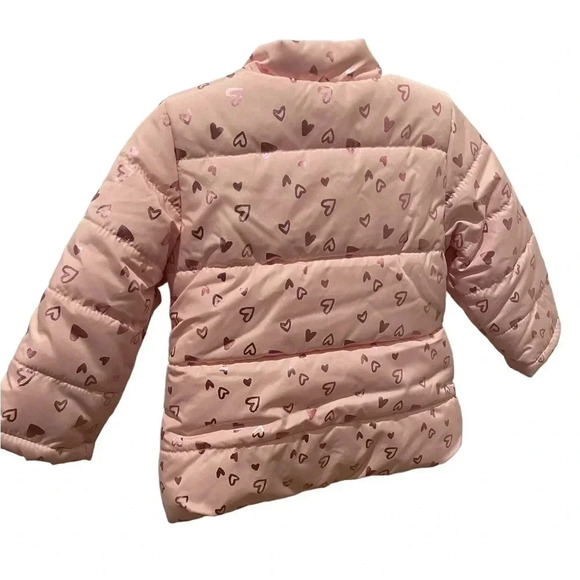 Gymboree Girls' Toddler Heart Print Jacket - Picture 3 of 7